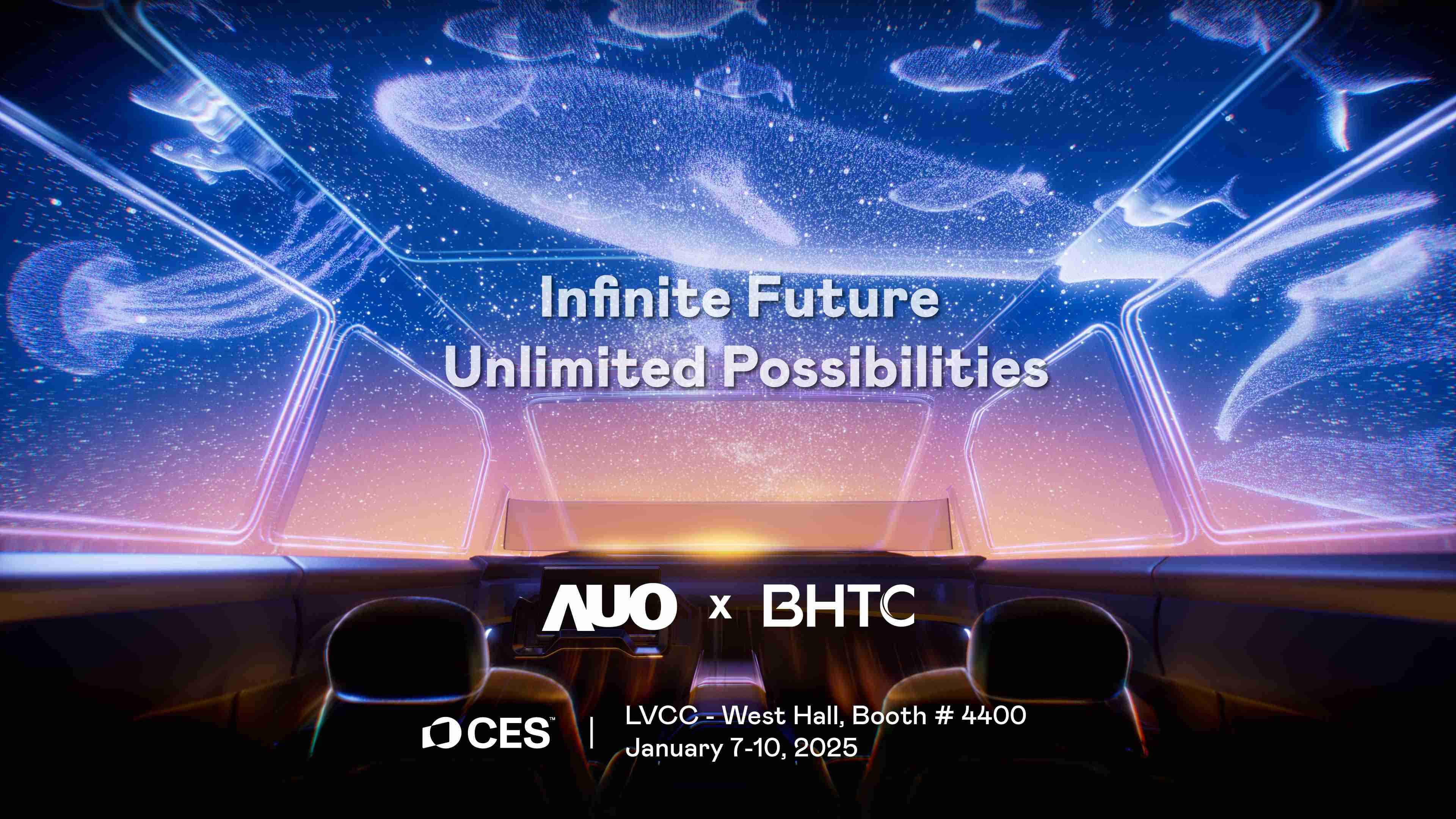 至成国际以Infinite Future, Unlimited Possibilies为主题，，，，联合BHTC于CES 2025扩大规模展出